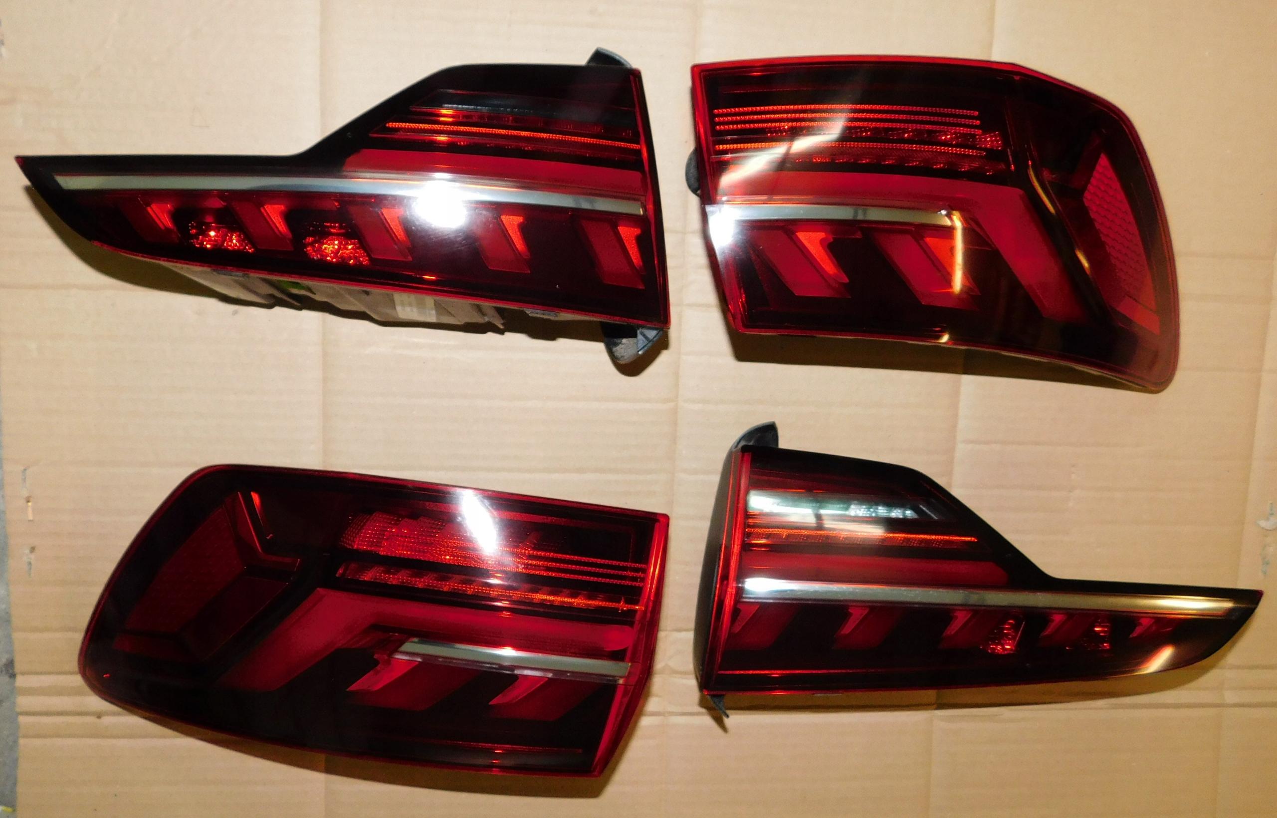 AUDI A4 B9 8W Lift лампа задній комплект матриця 2019+