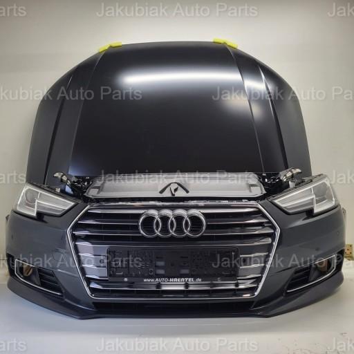 8W0 - AUDI A4 B9 8W0 КАПОТ, БАМПЕР, КРЫЛЬЯ, КСЕНОН, ПЕРЕДНЯЯ ЧАСТЬ В КОМПЛЕКТЕ