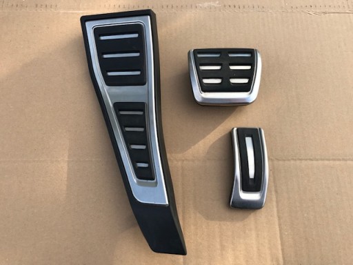 AUDI A4 B9 A5 8W НАКЛАДКИ НА ПЕДАЛИ АВТОМАТИЧЕСКАЯ АНГЛИЯ