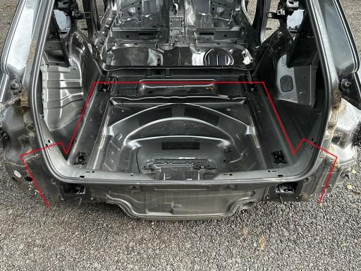 AUDI A4 B9 COMBI AVANT ЗАДНЯ ЧВЕРТЬ ЗАДНИЙ БАГАЖНИК РЕМЕНІ БАГАЖНИКА ЗАДНІ