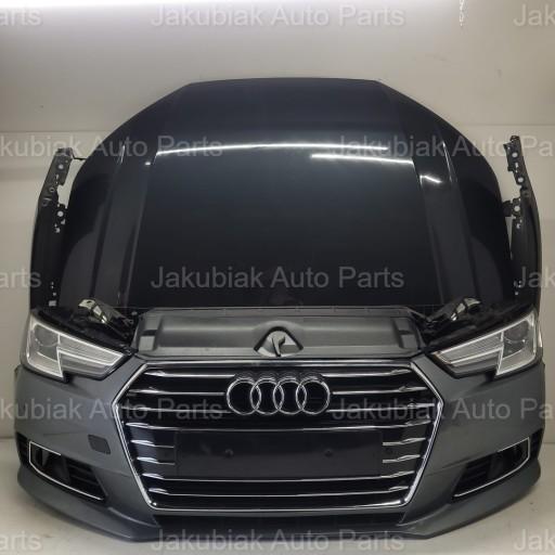 8W - AUDI A4 B9 S-LINE 8W0 КАПОТ КСЕНОНОВЫЙ В КОМПЛЕКТЕ ПЕРЕДНЯЯ ЧАСТЬ