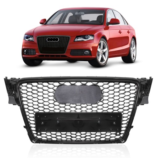 AUDI A4 / S4 B8 07-11 ДО ФЕЙСЛІФТИНГУ Решітка СТИЛ ДЛЯ RS4