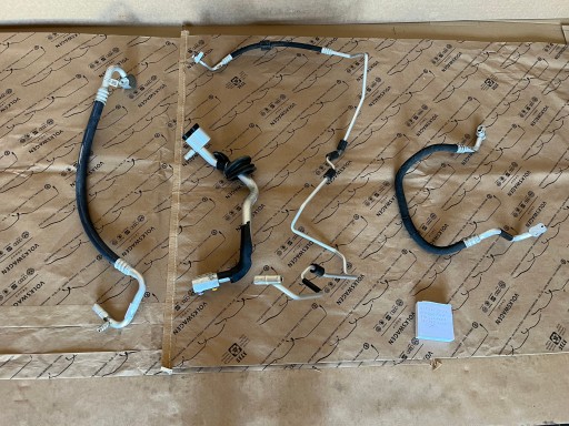 8T0260701 8T0260707 - Audi a5 8t0 a4 шланги кондиционера комплект оригинальный 8t0260701n 8k1260712k