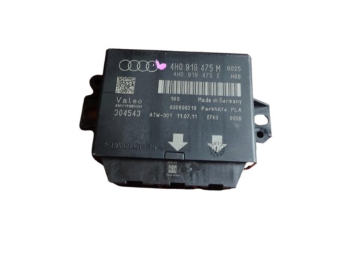 AUDI A6 A7 A8 STEROWNIK PARKOWANIA 4H0919475M - AUDI A6 A7 A8 ПАРКОВОЧНЫЙ КОНТРОЛЛЕР 4H0919475M