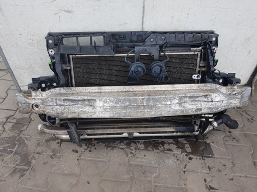 AUDI A6 C6 04-07 2.7 TDI ПЕРЕДНИЙ РЕМЕНЬ РАДІАТОРИ ВЕНТИЛЯТОРИ АВТОМАТИК