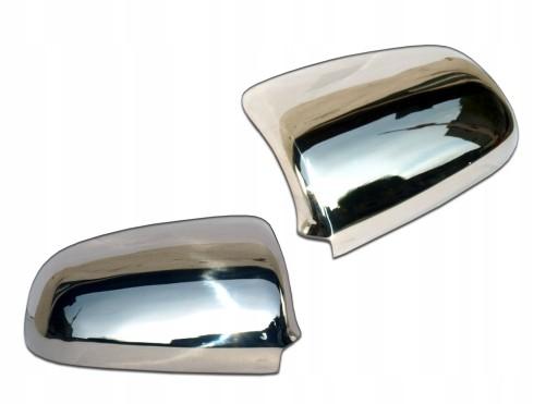 AUDI A6 C6 04-08 крышки зеркал хромированная сталь