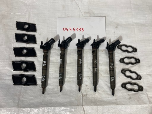 0445115 445115 - AUDI A6 C6 3.0 DIESEL VW інжектор інжектори CPL 5 голка