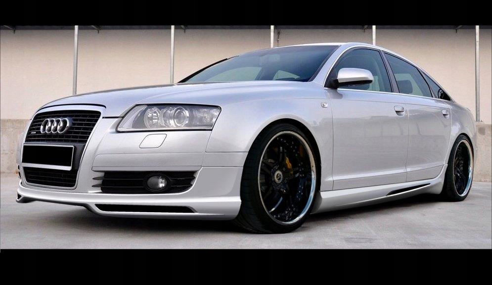 AUDI A6 C6 * Передня спідниця DJ-Тюнінг*