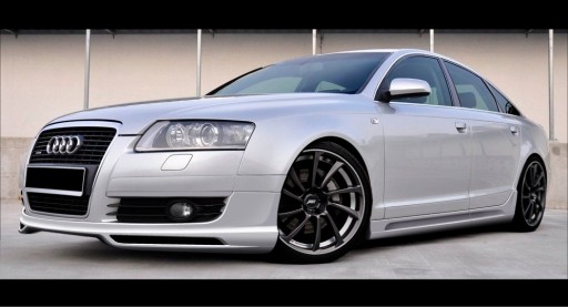 Audi a6 c6 dj-тюнинг порогов