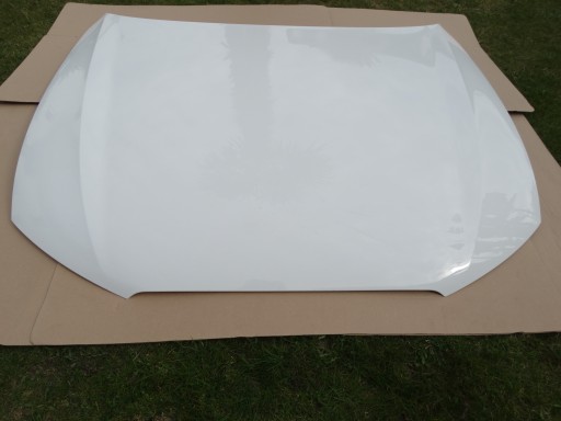 Audi a6 c7 11-18 ly9c капот оригінальний алюмінієвий білий