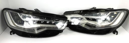 4G0941034, 4G0941033, - AUDI A6 C7 4G ЛАМПА ПРАВАЯ ЛЕВАЯ ПОЛНОСТЬЮ СВЕТОДИОДНАЯ ПЕРЕД ПОДЪЕМОМ