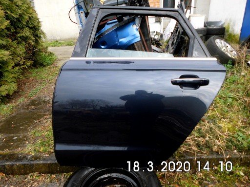 Audi a6 c7 двері лівий задній lz5q