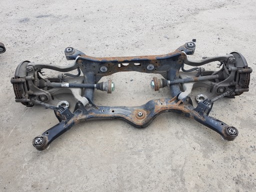4G0505235AE, 4G0505235AE - Audi a6 c7 lift allroad 2.7 балка задньої підвіски