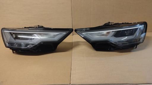 4K0941033, 4K0941034 - AUDI A6 C8 4K КОМПЛЕКТ ПЕРЕДНИХ ЛАМП ПОЛНОСТЬЮ СВЕТОДИОДНЫЙ ОРИГИНАЛ