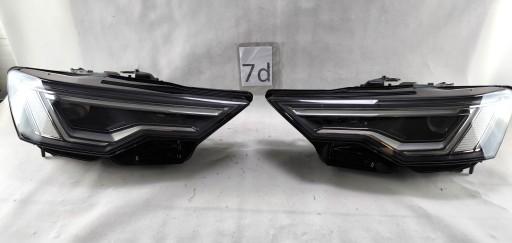 4K0941039A, 4K0941040C, - AUDI A6 C8 FULL LED ЛІВА ПРАВА ФАРА 4K0941039C 4K0941040C