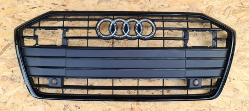 4K0853651 - Audi A6 C8 Grille S Line Radar Black 4K0