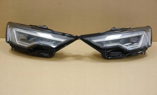 AUDI A6 C8 ПОЛНОСТЬЮ СВЕТОДИОДНЫЕ ЛАМПЫ 4K0941039A 4K0941040A