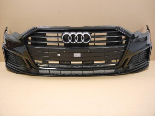 AUDI A6 C8 ZDERZAK PRZÓD 4xPDC S-LINE LY9T - AUDI A6 C8 ПЕРЕДНИЙ БАМПЕР 4xPDC S-LINE LY9T