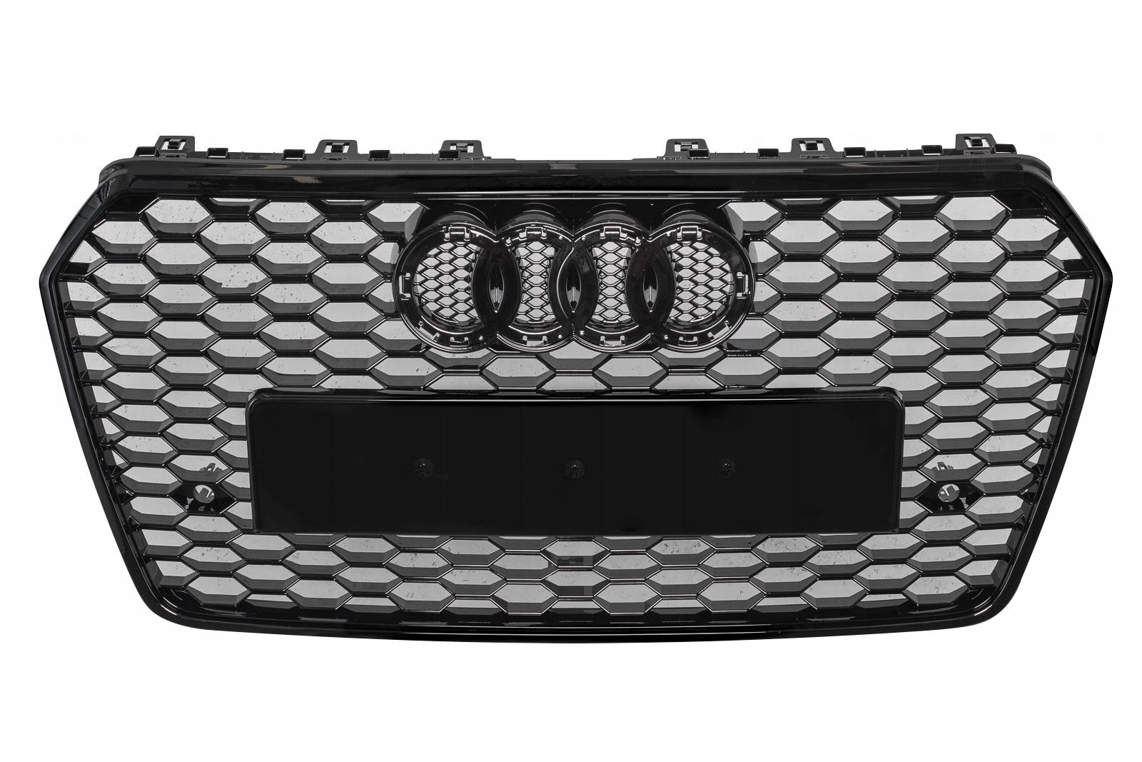 Ауді А7 4G8 16-18 гриль стайлінг на RS7 чорний