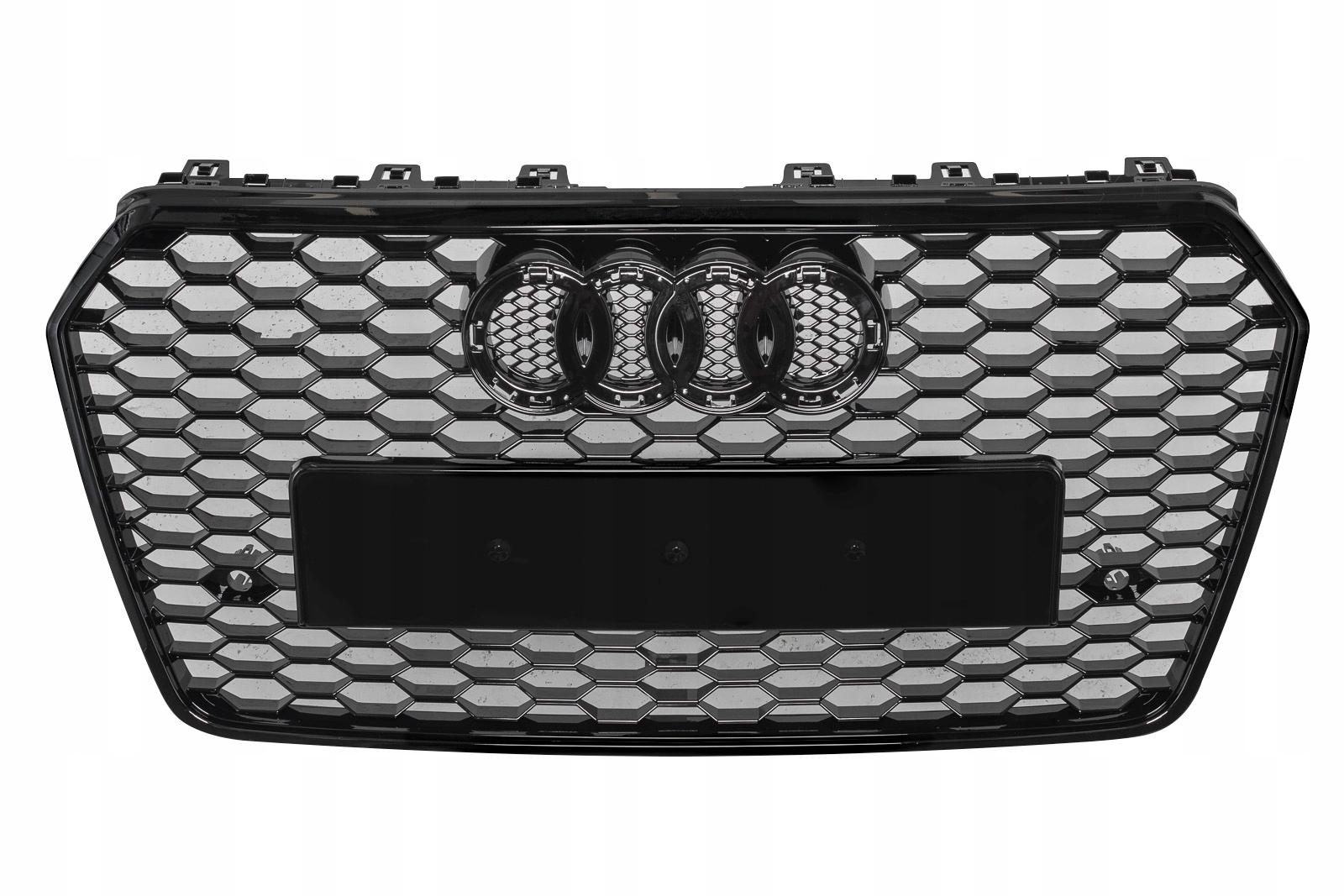 Ауді А7 4G8 16-18 гриль стайлінг на RS7 чорний