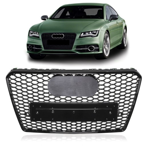 AUDI A7 4G8 2010-2015 СТАЙЛИНГ РЕШЕТКА РАДИАТОРА ДЛЯ RS7 ЧЕРНЫЙ