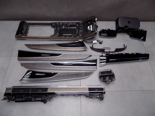 AUDI A8 4n D5 молдинги деревянные декоры