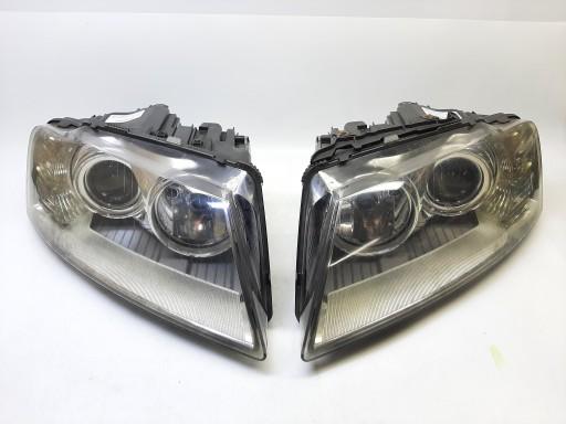 4E0941030BP, - AUDI A8 D3 LIFT SET ФАРЫ ЛАМПЫ ПРАВА ЛЕВАЯ 4E0941030BP 4E0941029BP