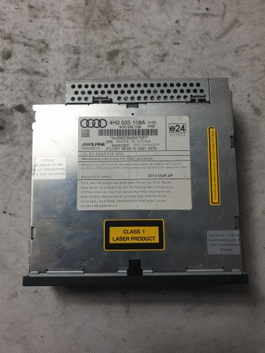 4H0035108F - Audi A8 D4 A6 C7 A7 DVD-чейнджер 4H0035108A