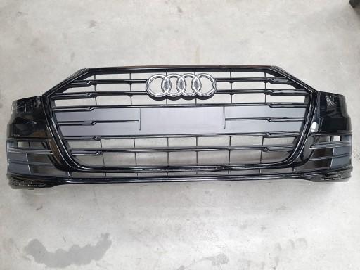 4N0807437 B - AUDI A8 D5 4N 2017- ПЕРЕДНИЙ БАМПЕР В КОМПЛЕКТЕ 4N0807437A КСЕНОН НОВЫЙ