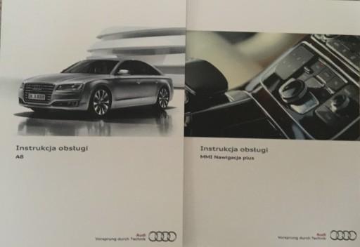 AUDI A8 + MMI польское руководство пользователя 2013-2018 гг.