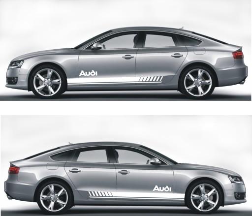 Audi LETTERS + BELTS 180cm авто стикер тюнинг