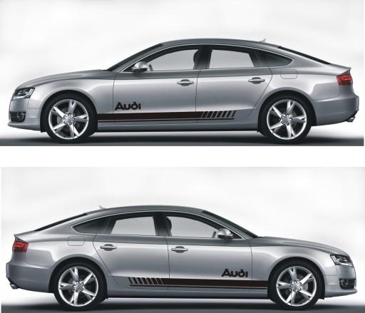 Audi LETTERS + BELTS 180cm авто стикер тюнинг