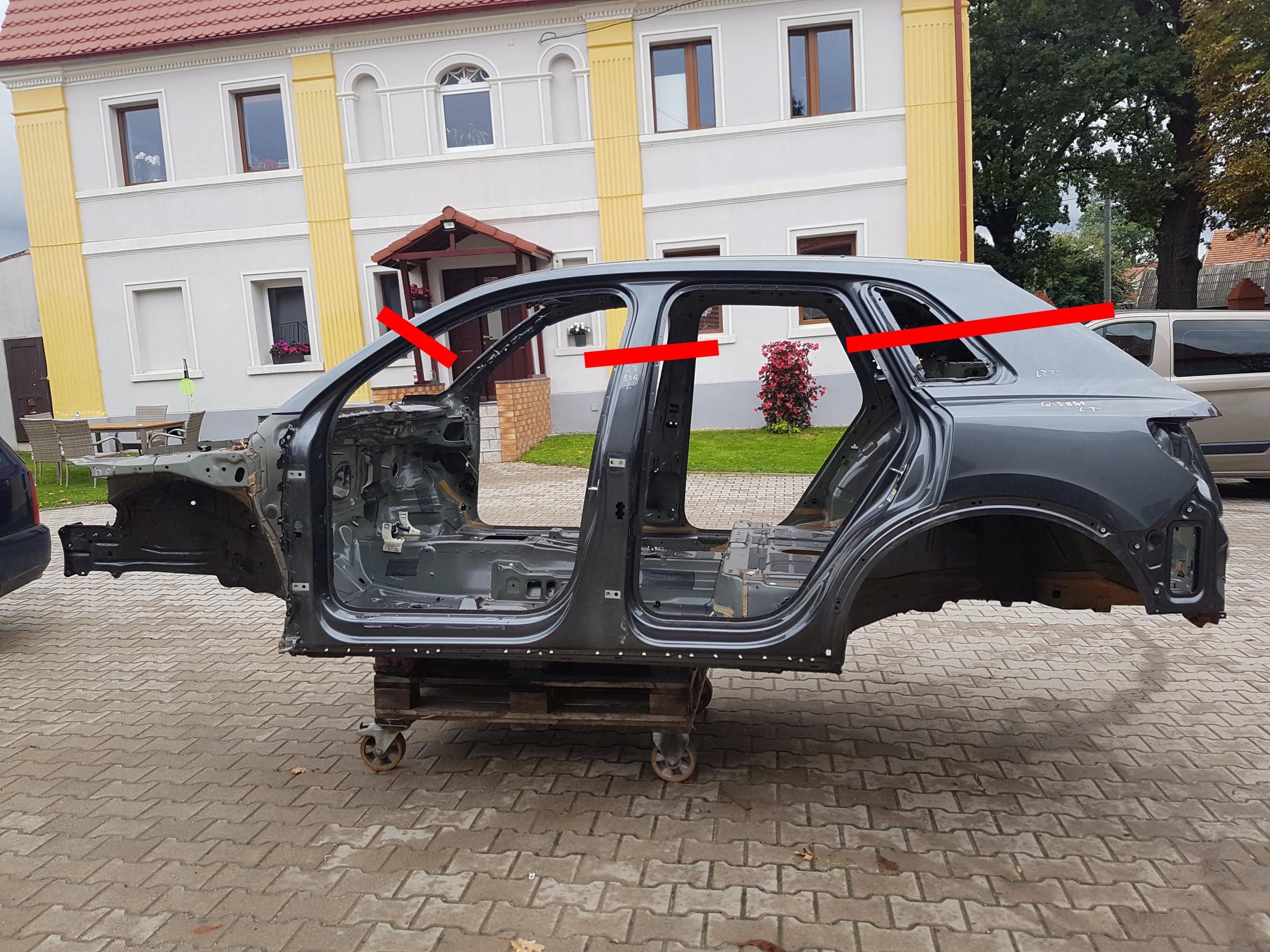 AUDI Q3 83a крыша LZ7S