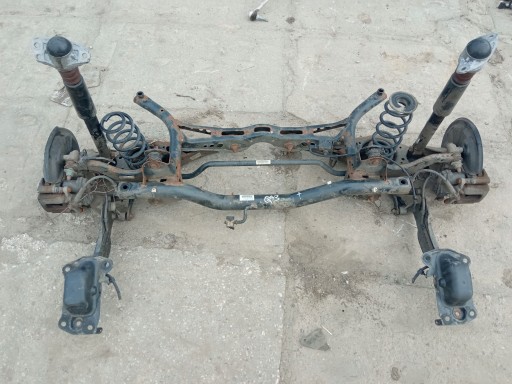 5N0505315S 5N0512011BS, - Audi q3 8u балка салазки задняя подвеска задняя