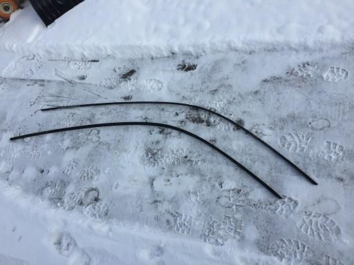 8R0853703/704 - AUDI Q5 8R накладка на крышу правая черная S-LINE