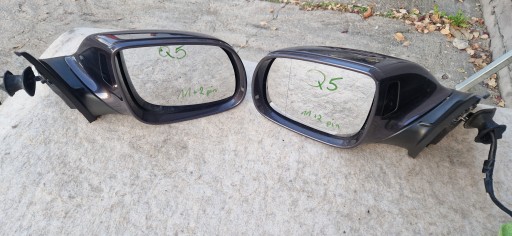 AUDI Q5 8R ДЗЕРКАЛО ЛІВЕ ПРАВЕ 11PIN+2 КОМПЛЕКТ