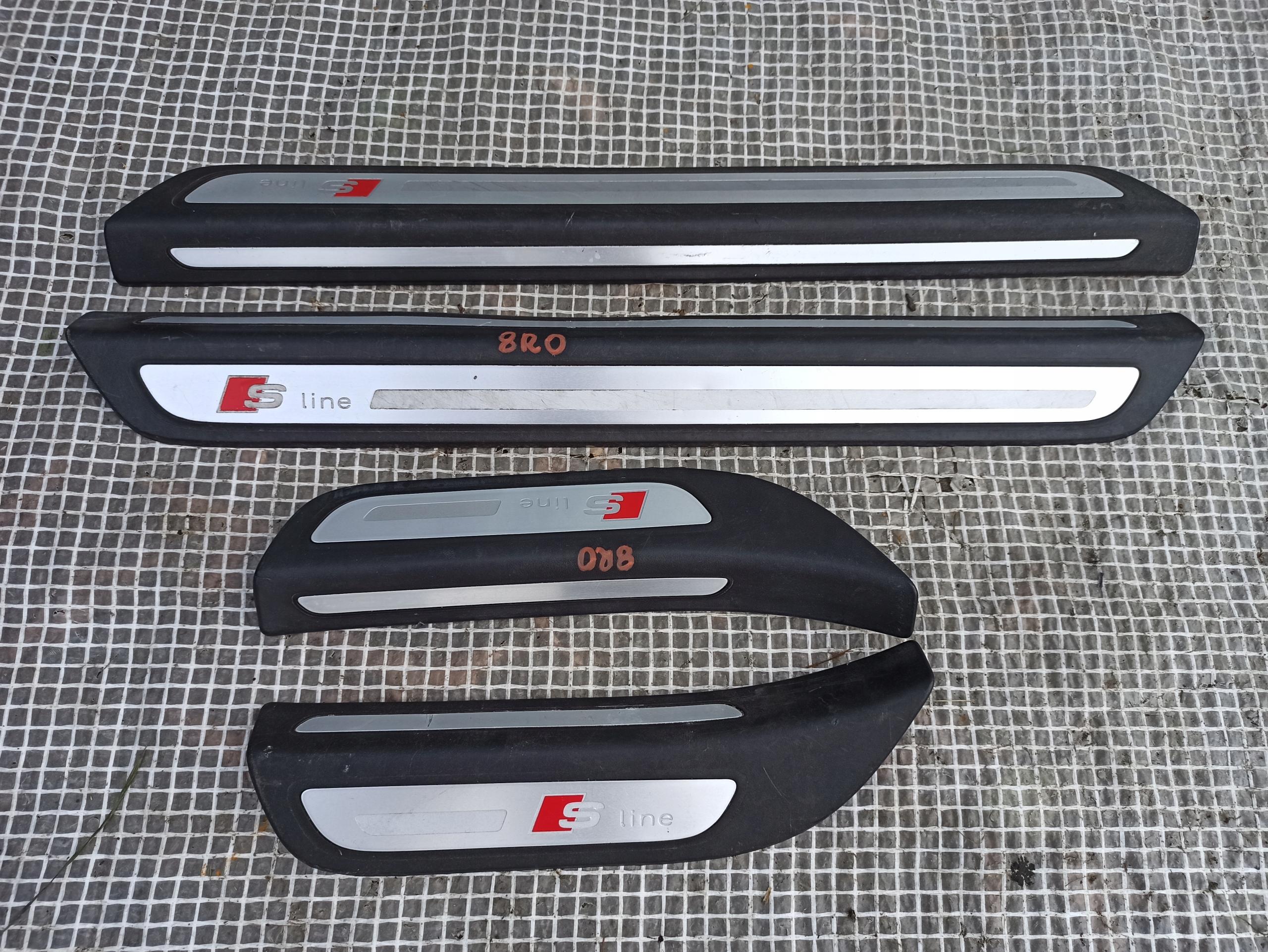 AUDI Q5 8R S-LINE бічні спідниці в зборі 8R0853373