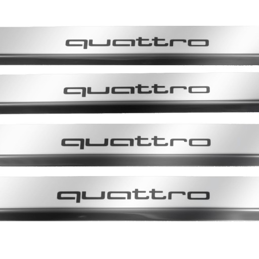 AUDI Q5 FY QUATTRO Глянцевые накладки из нержавеющей стали 304. Глянцевая отделка.