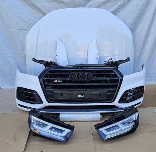 AUDI Q5 SQ5 80A PRE LIFT S-LINE КОМПЛЕКТ ПЕРЕДНЬОГО БАМПЕРА КАПОТНА ЛАМПА LY9C