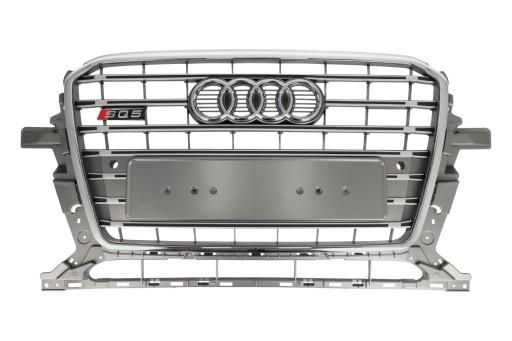 8R0853651AD - AUDI Q5 SQ5 8R0 2013- ПОДЪЕМНАЯ РЕШЕТКА РАДИАТОРА SATIN SQ5 S-LINE
