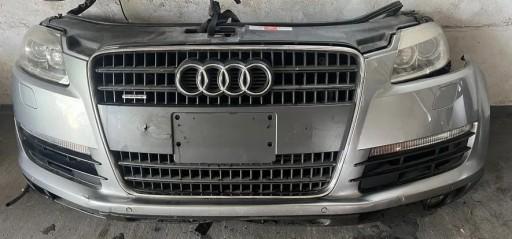 4L0 - AUDI Q7 4L 2009-2015 ПЕРЕДНИЙ БАМПЕР PDC 4L0 УСИЛИТЕЛЬ РЕМЕНЬ КСЕНОНОВЫЕ ЛАМПЫ охладитель