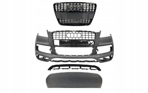 4L0807105M - AUDI Q7 4L LIFT 2009-2015 S-LINE ПЕРЕДНИЙ БАМПЕР