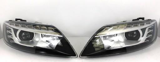 4L0941004AC, 4L0941003AC, - AUDI Q7 4L ЛАМПА ПІДНІМУ ПРАВА ЛІВА КСЕНОНОВА LED НЕПОВОРОТНА