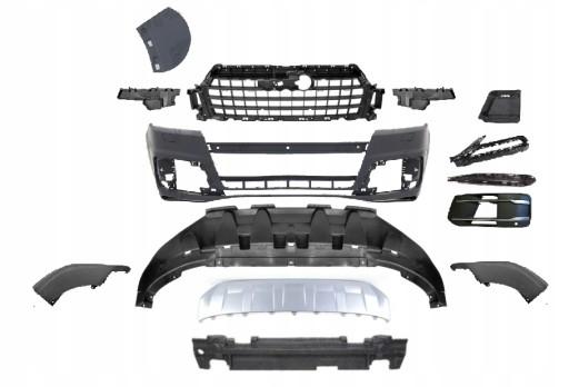 13K107-2 - AUDI Q7 4M 2015-2019 ПЕРЕДНИЙ БАМПЕР ПЕРЕДНИЙ PDC