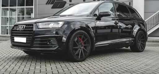 przód Q7 TFB - ТЮНІНГ РОЗШИРЮВАЛЬНИК КРИЛА AUDI Q7 4M