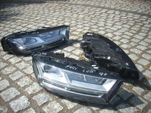 4M0941033 4M0941034, - AUDI Q7 4M ФАРА ПРАВА FULL LED КОМПЛЕКТ