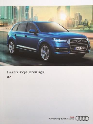 AUDI Q7 II 15-19 Польська інструкція + навігація