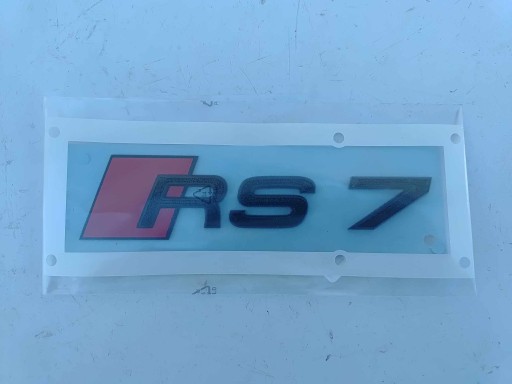 4K8853740 - AUDI RS7 II C8 4K8 ЭМБЛЕМА НАДПИСЬ НА ЗАДНЕМ КАПОТЕ НОВЫЙ OE 3926
