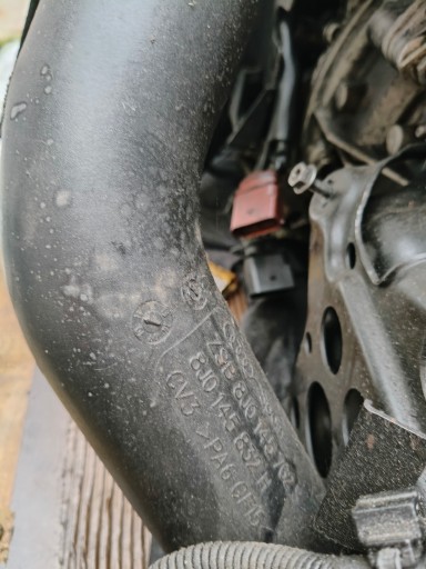 8J0145762S - AUDI RSQ3 8U RS3 2.5 TFSI ВХІДНА ТРУБА ІНТЕРКУЛЕРА 8J0145832H