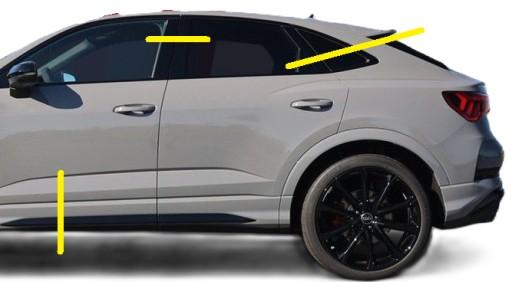 AUDI RSQ3 Q3 83A SPORTBACK ЗАДНЯЯ ЛЕВАЯ ЧЕТВЕРТЬ